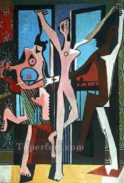 Abstract and Decorative Painting - The Three Dancers 1925 Cubist